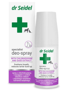 Dr Seidel Deo-Spray z chlorheksydyną - higiena jamy ustnej 50ml
