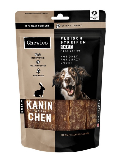 Chewies Meat Strips Soft Maxi Królik 150g