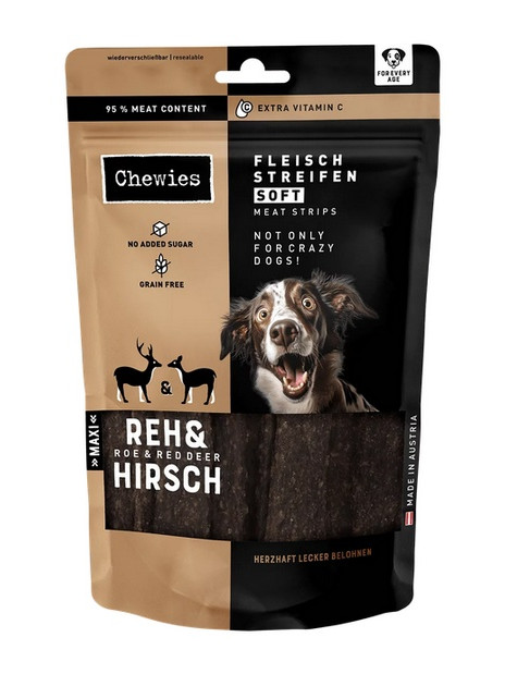 Chewies Meat Strips Soft Maxi Sarna & Jeleń 150g