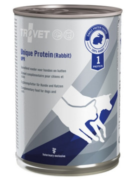 Trovet Unique Protein UPR Królik dla psa i kota puszka 400g