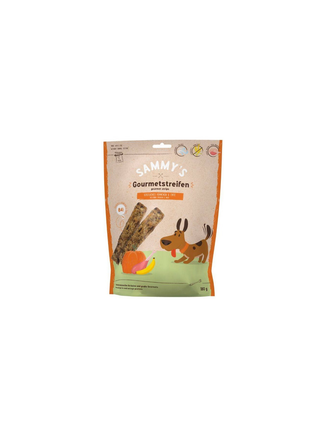 Sammy's Gourmet Strips Chicken & Duck 180g