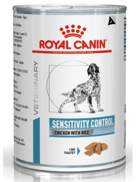 Royal Canin Veterinary Diet Canine Sensitivity Control kurczak i ryż puszka 410g