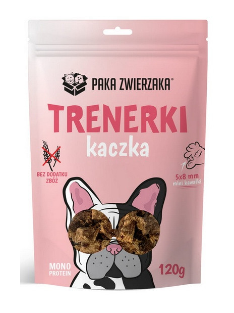 Paka Zwierzaka Trenerki Kaczka 120g
