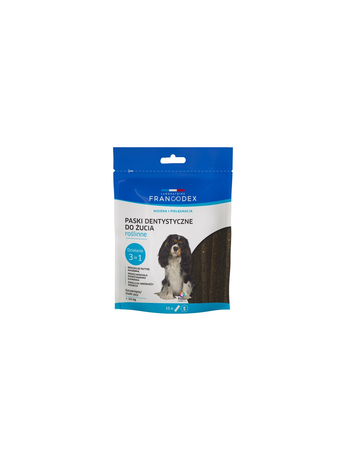Francodex Paski Dental S 15szt 228g [FR179610]