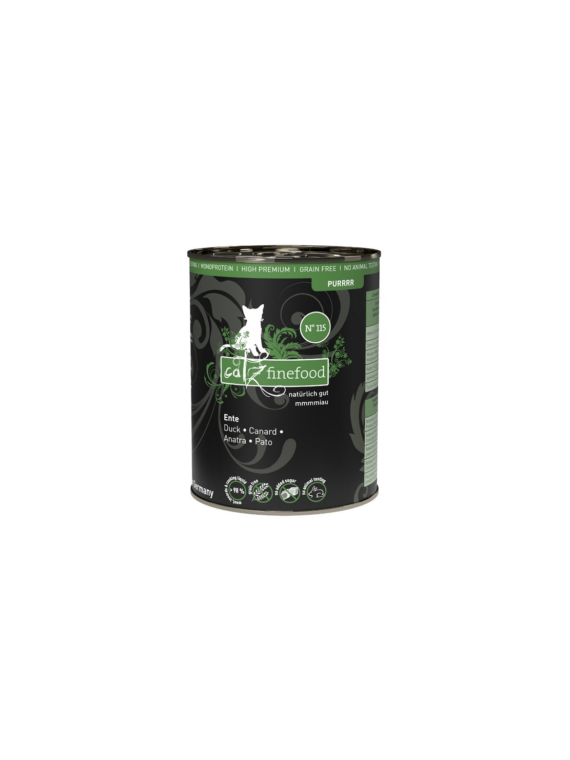 Catz Finefood Purrrr N.115 Kaczka puszka 400g