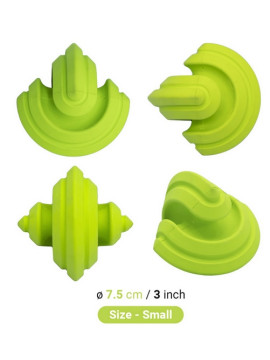 PetDreamHouse Zabawka gumowa Geo-Gem Rolly zielona