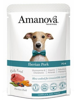 Amanova Dog Adult Iberian Pork - wieprzowina saszetka 300g [P04]