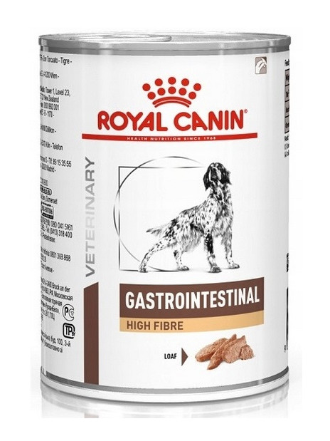 Royal Canin Veterinary Diet Canine Gastrointestinal High Fibre Loaf puszka 400g