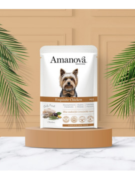 Amanova Dog Adult Exquisite Chicken - kurczak saszetka 300g [P03]