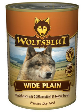 Wolfsblut Dog Wide Plain - konina i bataty puszka 395g