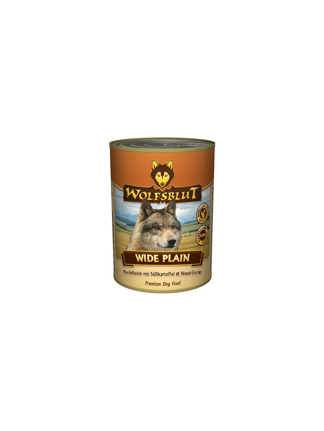Wolfsblut Dog Wide Plain - konina i bataty puszka 395g
