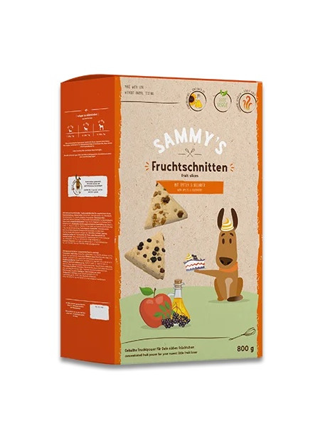 Sammy's Fruit Slices Owocowe Trójkąty 800g