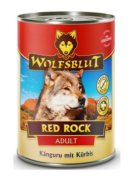 Wolfsblut Dog Red Rock - kangur i dynia puszka 395g
