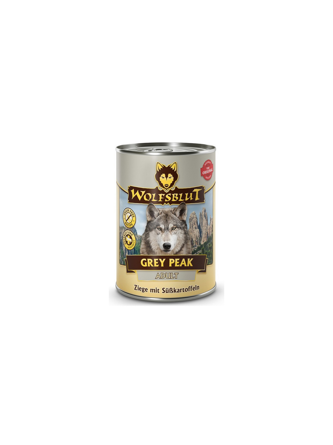 Wolfsblut Dog Grey Peak - koza i bataty puszka 395g
