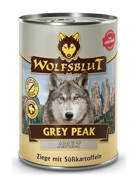Wolfsblut Dog Grey Peak - koza i bataty puszka 395g