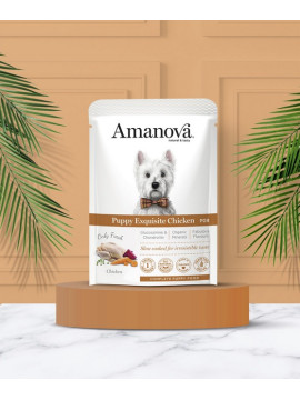 Amanova Dog Puppy Exquisite Chicken - kurczak saszetka 300g [P08]