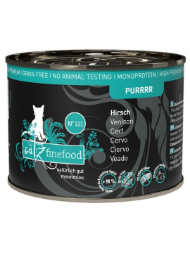 Catz Finefood Purrrr N.121 Jeleń puszka 200g