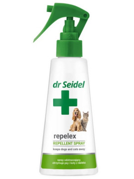 Dr Seidel Repelex - Płyn utrzymujący psy i koty z daleka 100ml