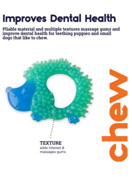 Petstages Cutie Chewies Jeż PS67893