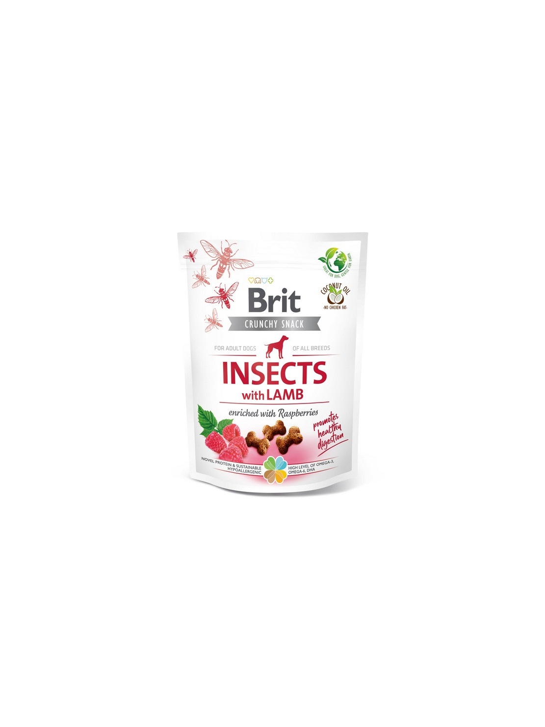 Brit Care Dog Crunchy Cracker Insect & Lamb 200g