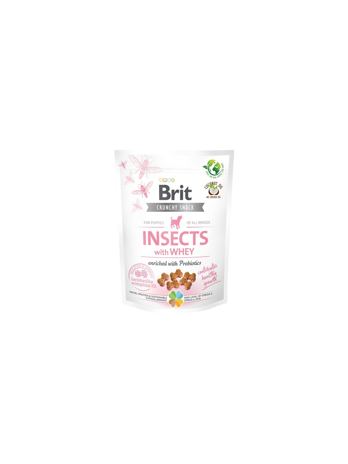 Brit Care Dog Crunchy Cracker Puppy Insect & Whey 200g