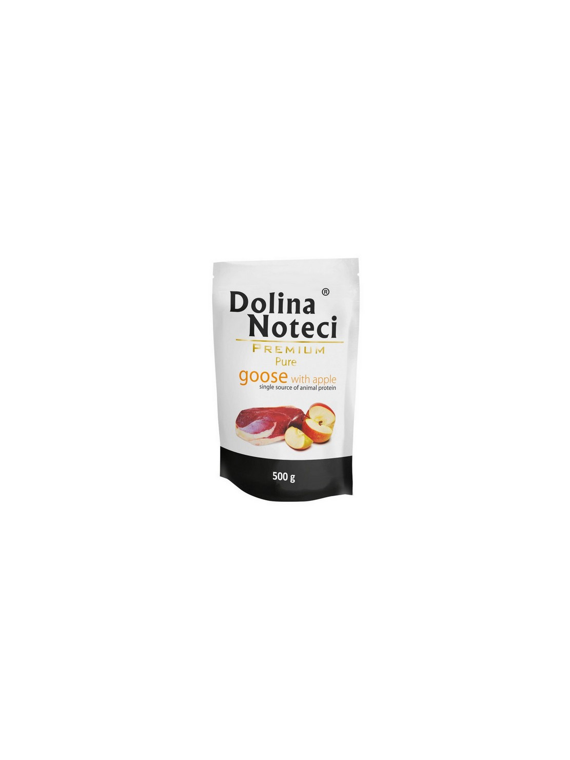 Dolina Noteci Premium Pies Pure Gęś i jabłko saszetka 500g