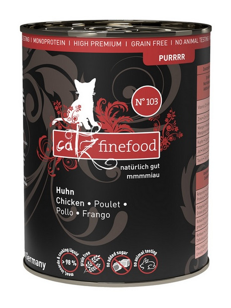 Catz Finefood Purrrr N.103 Drób puszka 400g