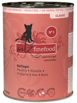 Catz Finefood Classic N.03 Drób puszka 400g
