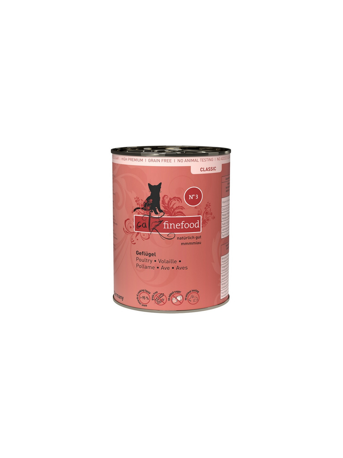 Catz Finefood Classic N.03 Drób puszka 400g