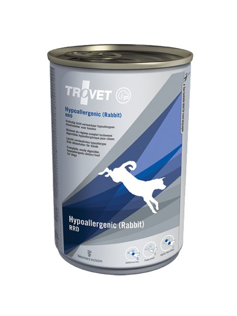 Trovet RRD Hypoallergenic Królik dla psa puszka 400g