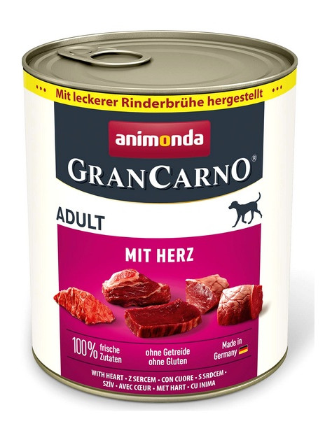 Animonda GranCarno Original Adult Herz Serca puszka 800g