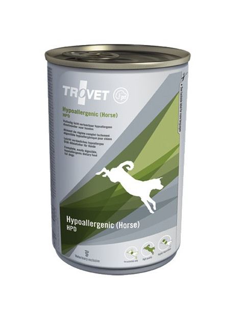 Trovet HPD Hypoallergenic Konina dla psa puszka 400g