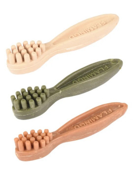 Flamingo Veggie gryzak szczoteczka 12,5cm/4szt