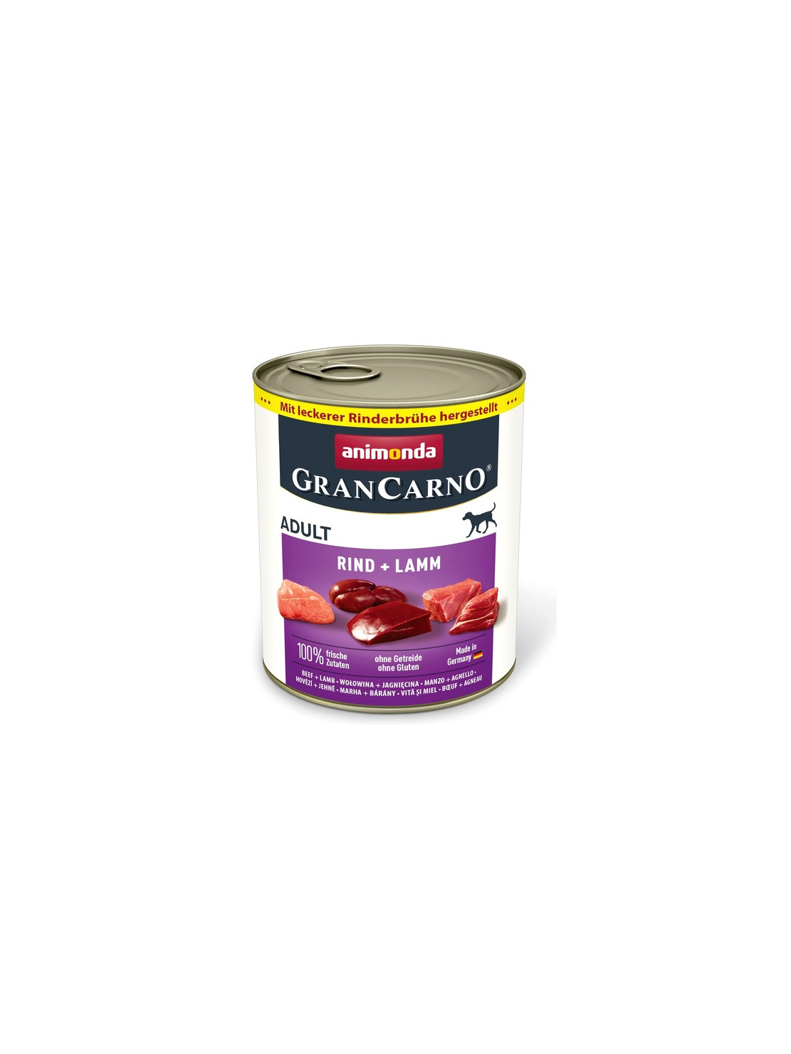 Animonda GranCarno Original Adult Rind Lamm Wołowina + Jagnięcina puszka 800g
