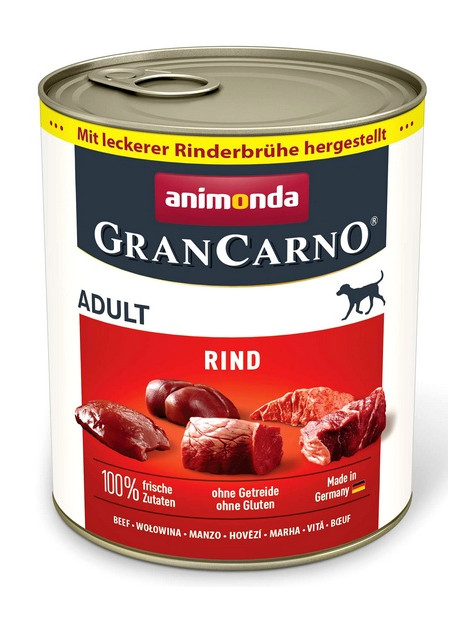 Animonda GranCarno Original Adult Rind Wołowina puszka 800g