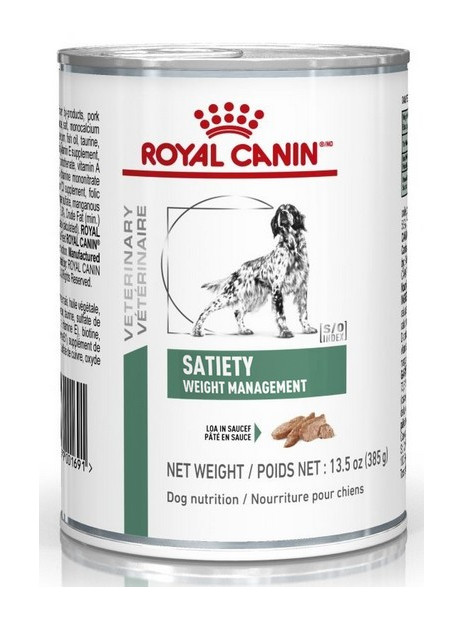 Royal Canin Veterinary Diet Canine Satiety Weight Management puszka 410g