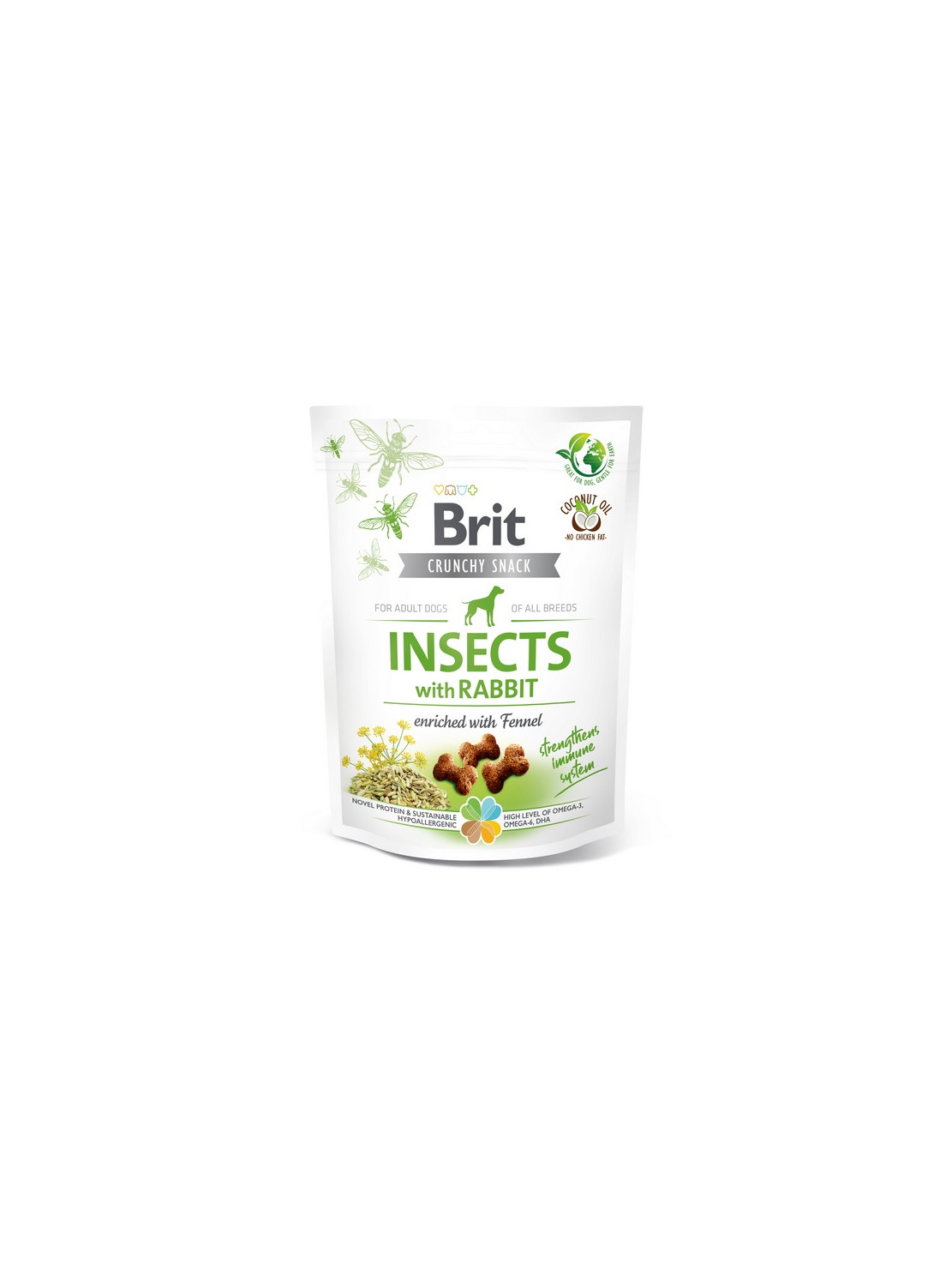 Brit Care Dog Crunchy Cracker Insect & Rabbit 200g