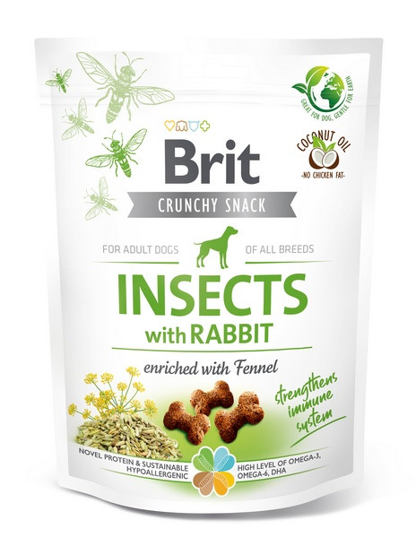 Brit Care Dog Crunchy Cracker Insect & Rabbit 200g