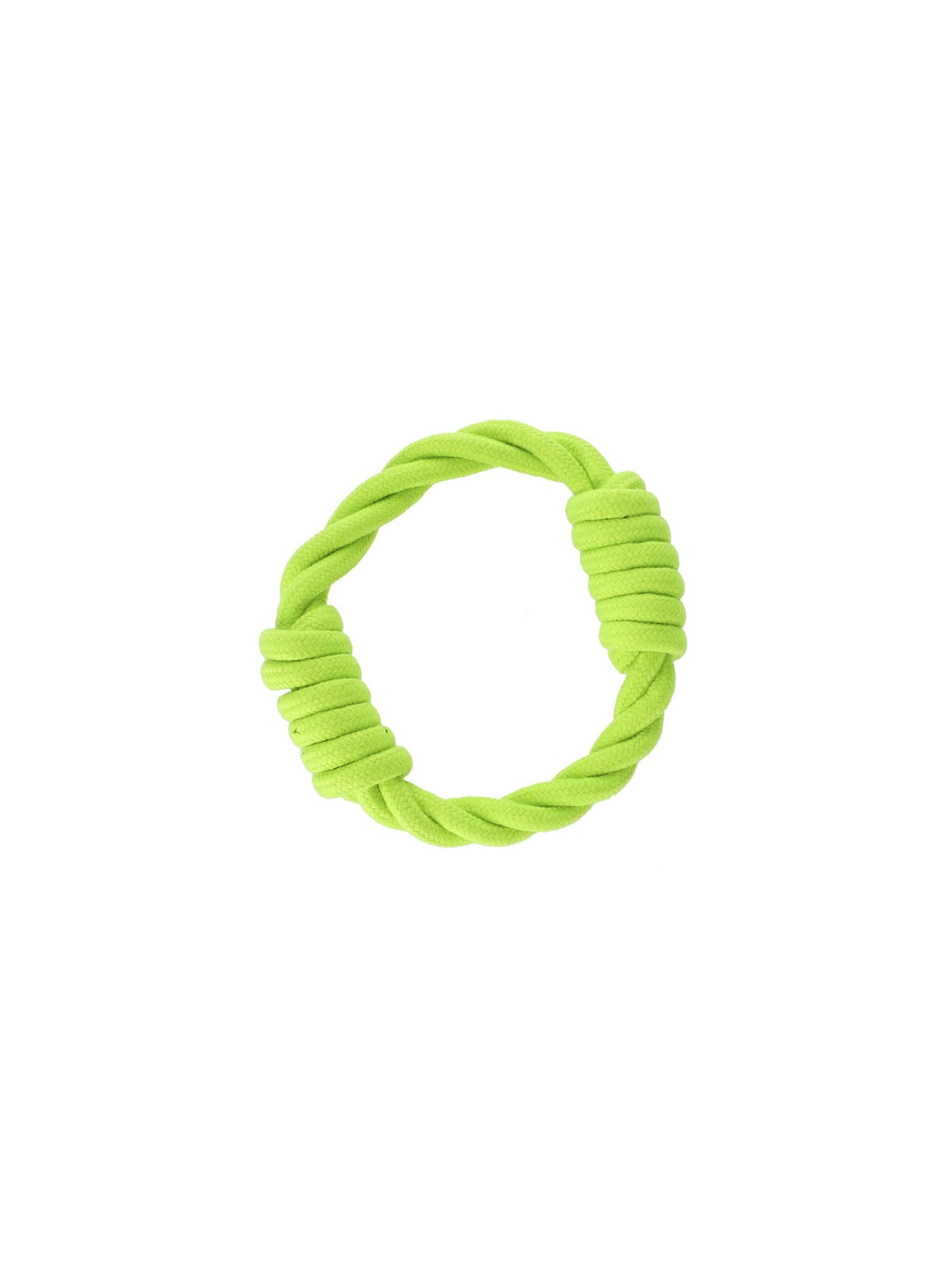 Dingo Zabawka dla psa - Ringo zaplatane Energy 18cm zielone