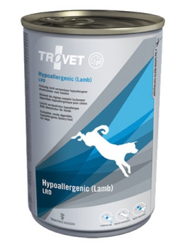 Trovet LRD Hypoallergenic Jagnięcina dla psa puszka 400g