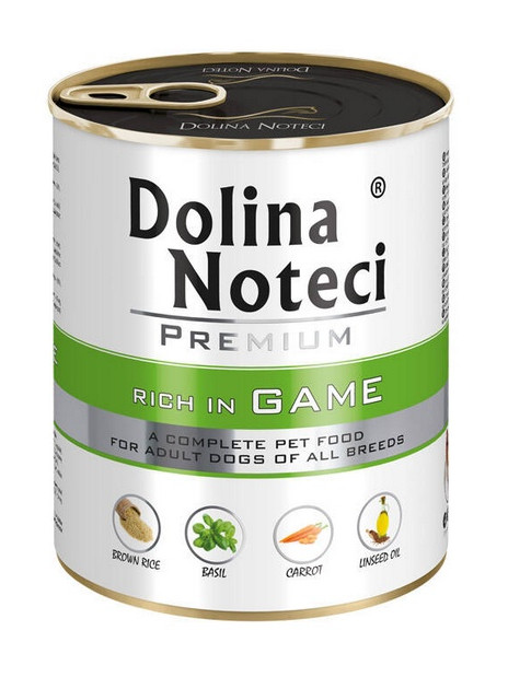 Dolina Noteci Premium Pies Dziczyzna puszka 800g