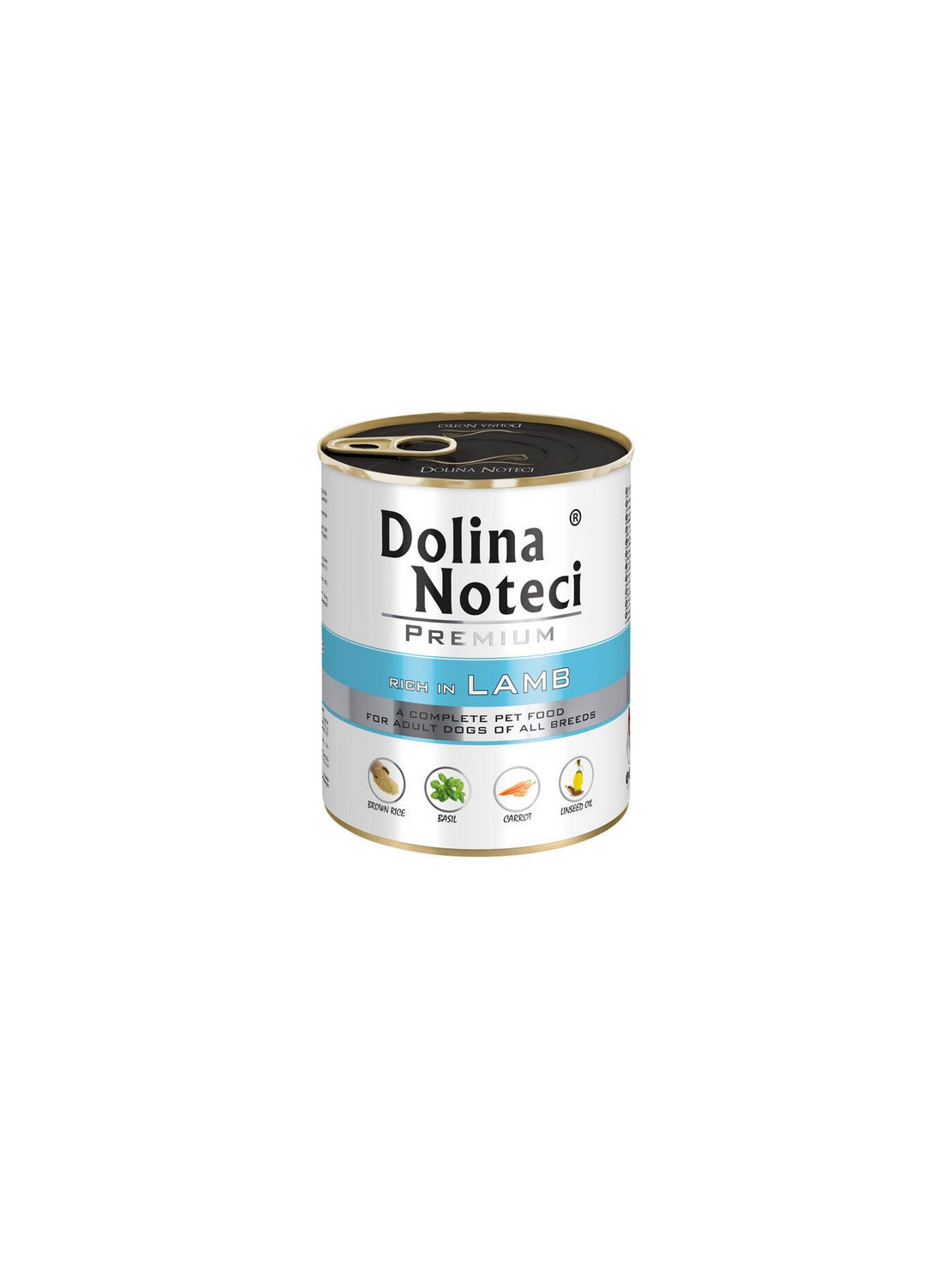 Dolina Noteci Premium Pies Jagnięcina puszka 800g