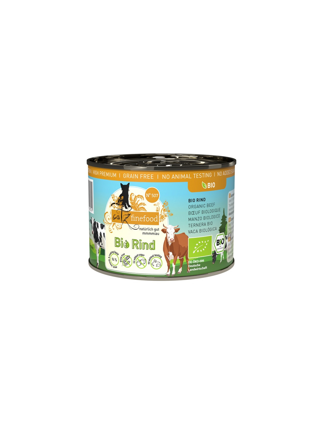 Catz Finefood Bio N.507 Wołowina puszka 200g