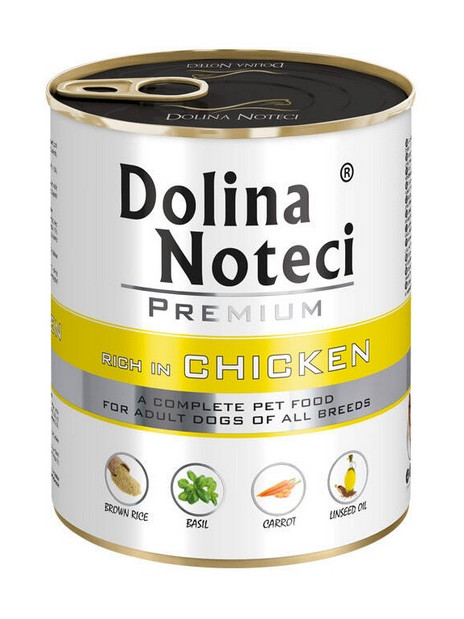 Dolina Noteci Premium Pies Kurczak puszka 800g