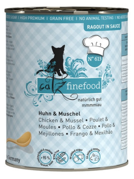 Catz Finefood Ragout N.613 Kurczak i Omułek puszka 380g