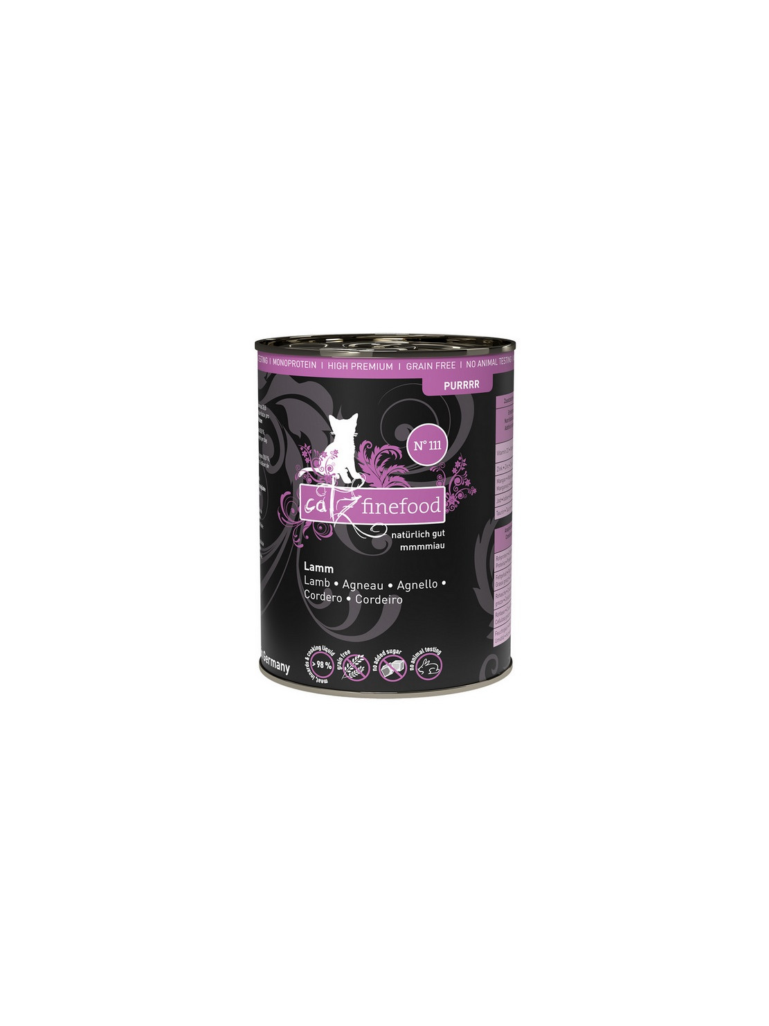 Catz Finefood Purrrr N.111 Jagnięcina puszka 400g
