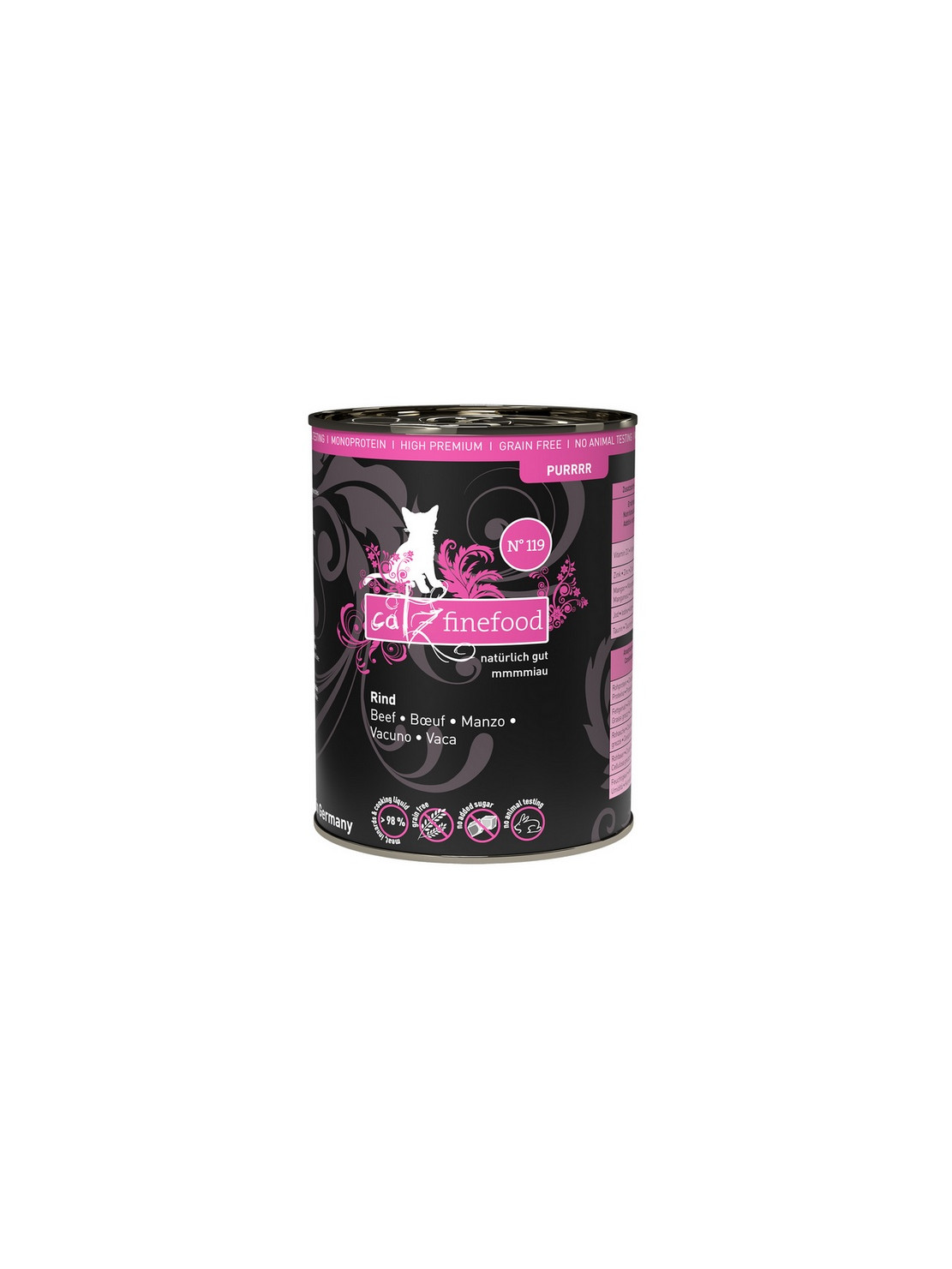 Catz Finefood Purrrr N.119 Wołowina puszka 400g