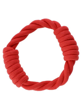 Dingo Zabawka dla psa - Ringo zaplatane Energy 18cm czerwone