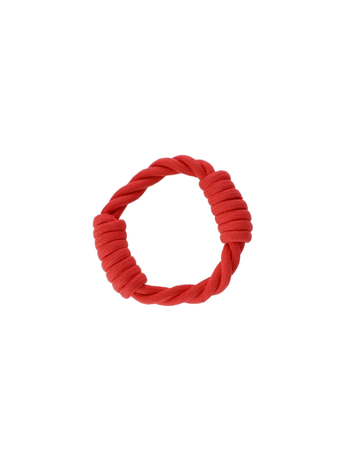 Dingo Zabawka dla psa - Ringo zaplatane Energy 18cm czerwone