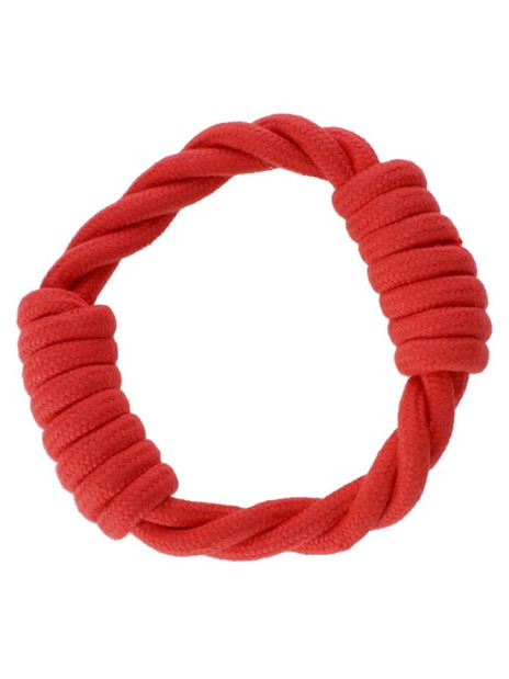 Dingo Zabawka dla psa - Ringo zaplatane Energy 18cm czerwone